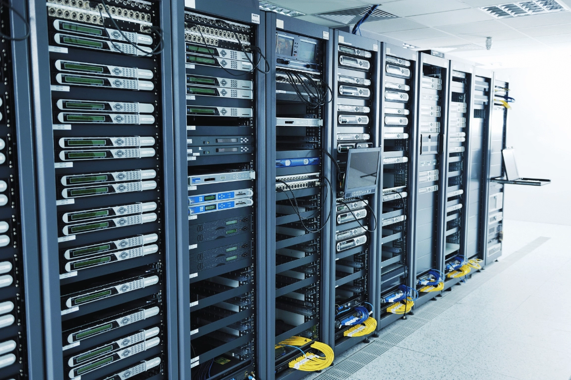 Server Infrastructure Illustration